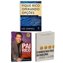 Kit 3livros, Pai Rico, Pai Pobre + O Monge e o Executivo + O Homem Mais Rico da Babilônia, Segredos Para Enriquecer, Edição Atualizada Kit 3livros, Pai Rico, Pai Pobre + O Monge e o Executivo + O Homem Mais Rico da Babilônia, Segredos Para Enriquecer, Edição Atualizada