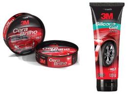Kit 3m - 2 cera brilho 200g + 2 silicone gel 120g Kit 3m - 2 cera brilho 200g + 2 silicone gel 120g