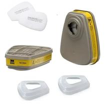Kit 3M Cartucho 6003 PRE Filtro 5N11 Retentor 501 Kit 3M Cartucho 6003 PRE Filtro 5N11 Retentor 501