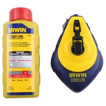 Kit 3PC Kit Giz de Linha Vermelho 30mts 13955 - Irwin