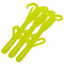 Kit 3pçs Isca Artificial Soft Criatura Bailarina Hog 10cm Pesca Traira