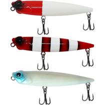 Kit 3pçs Isca Stick.Z Matadeira Para Tucunare Robalo Traira