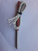 Kit 3pçs Resistencia Cartucho 6x60mm 100w 220v Cm termopar J Kit 3pçs Resistencia Cartucho 6x60mm 100w 220v Cm termopar J