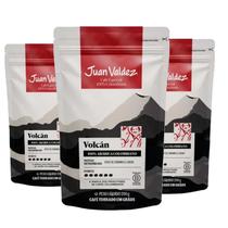 Kit 3Pct Café Em Grãos Colombiano Juan Valdez Volcan 250G