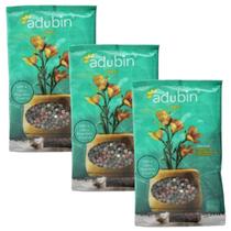 Kit 3Un Adubin - Adubo E Fertilizante Para Flores