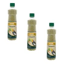 Kit 3un alcon eco club calopsita 310gr cada