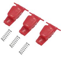 Kit 3un Botão Trava Tecla Vermelha com Mola Compatível com Aspirador WAP High Speed Black FW008613 Kit 3un Botão Trava Tecla Vermelha com Mola Compatível com Aspirador WAP High Speed Black FW008613