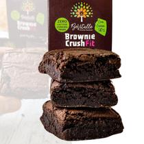 Kit 3un Brownie Chocolate Saudável Rico Em Fibras Dieta Fit - BeVitalle