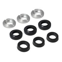 Kit 3un Bucha Apoio Gaxeta e Retentor para Lavadora Electrolux QWS1650 QWS1600 A28674001