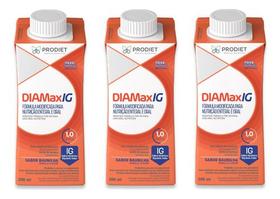 Kit 3un Diamax Ig 200ml 1.0kcal/ml Dieta Baunilha Prodiet