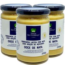 Kit 3Un Doce De Nata Zero Adição De Açucar Sao Lourenco 390G Kit 3Un Doce De Nata Zero Adição De Açucar Sao Lourenco 390G
