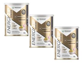 Kit 3un Energyzip Senior Sem Sabor 370g - Prodiet Kit 3un Energyzip Senior Sem Sabor 370g - Prodiet