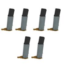 Kit 3un Escova Carvão com Porta Escova Compatível com Lavajato Intech Machine Acqua 1200