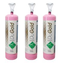 Kit 3un Fluido Gás Refrigerante Dugold R410a 750g Onu3163