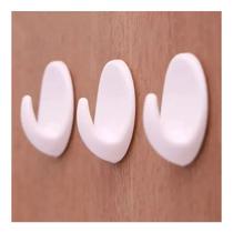 Kit 3un gancho parede adesivo porta pano prato colher objeto