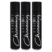 Kit 3un Hair Spray Charming Extra Forte 400ml