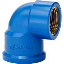 Kit 3un Joelho 90 de solda bucha latão rosca 25mm x 1/2 Krona ref 499 Kit 3un Joelho 90 de solda bucha latão rosca 25mm x 1/2 Krona ref 499