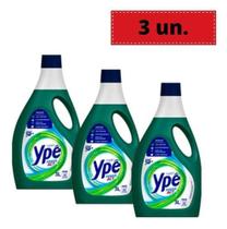 Kit 3un. Lava Roupas Líquido Ypê Power Act 3 Litros
