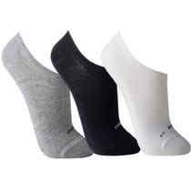 Kit 3UN Meia Lupo Sport Básica Sapatilha Curta Anatômica 3270