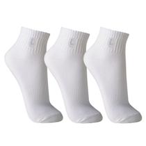Kit 3UN Meia Sport Básica Cano Médio Lupo Algodão 3223 Kit 3UN Meia Sport Básica Cano Médio Lupo Algodão 3223