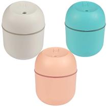 Kit 3Un Mini Umidificador portátil ultrassônico Ar e aromas e difusor óleos Aconchegante Aromaterapia