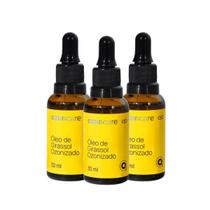 Kit 3un Óleo de Girassol Ozonizado 30ml - Ozoncare Philozon