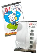 Kit 3un Papel Sulfite escolar A4 75g Branco 100 Folhas