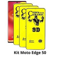 Kit 3UN Película de Cerâmica Fosca para Motorola Moto Edge 50