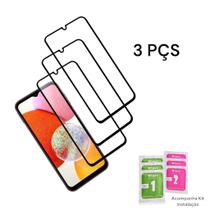 Kit 3UN Películas 3D De Vidro Temperado Para Samsung Galaxy M15