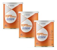 Kit 3un Peptimax 1.0 Kcal/ml 400g Glutamina Baunilha Prodiet Kit 3un Peptimax 1.0 Kcal/ml 400g Glutamina Baunilha Prodiet