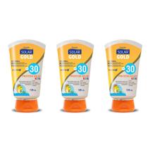 Kit 3un Protetor Solar Corporal Kids FPS 30 Toque Seco 125ml Solar Gold Kit 3un Protetor Solar Corporal Kids FPS 30 Toque Seco 125ml Solar Gold