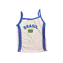 Kit 3un Regata Baby look Alcinha Brasil Y2K Moda Gringa Virginia Regatinha Copa Kit 3un Regata Baby look Alcinha Brasil Y2K Moda Gringa Virginia Regatinha Copa