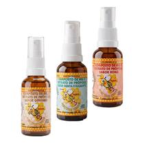 Kit 3un Spray Própolis E Mel Sabores 30ml Nectar Ibaté Kit 3un Spray Própolis E Mel Sabores 30ml Nectar Ibaté