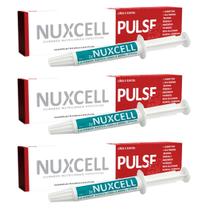 Kit 3un Suplemento Nutricional Nuxcell Pulse 2g Cães-Gatos Kit 3un Suplemento Nutricional Nuxcell Pulse 2g Cães-Gatos