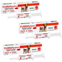 Kit 3un Suplemento Vitaminico 4 em 1 FloraFarm Pet Pasta 14g Kit 3un Suplemento Vitaminico 4 em 1 FloraFarm Pet Pasta 14g