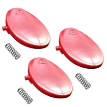 Kit 3un Tecla Trava Vermelha 3un Mola do Recipiente Electrolux Power Speed STK13 A21797401 A21793601 Kit 3un Tecla Trava Vermelha 3un Mola do Recipiente Electrolux Power Speed STK13 A21797401 A21793601