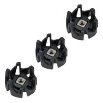 Kit 3un Ventoinha Arraste Arrastador Compatível com Liquidificador Black&Decker L7000G