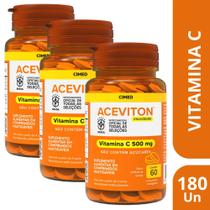 Kit 3Un Vitamina C Aceviton Imunidade 60 Comprimidos - Cimed