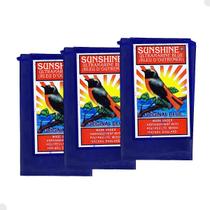 Kit 3un Wagi Africano Anil em Pó Oage Original Blue 30g Sunshine