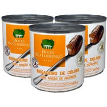 Kit 3und Brigadeiro de Colher Zero Lactose SAO LOURENCO 345g