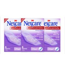 Kit 3und Curativo Nexcare Para Bolhas 6 Unidades