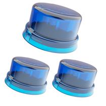 Kit 3und Fotocontrolador Eletrônico 105-305V Relé Liga Noite FD para Iluminação Alta Durabilidade