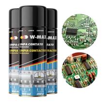 Kit 3und Limpa Contato Elétrico Eletronico Automotivo Wurth