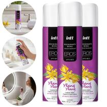 Kit 3und Perfume Íntimo Feminino Eros Intt Desodorante 166ml