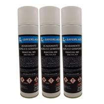 Kit 3und Spray Laca Acrílica Semi Fosca Branca 400ml Sayerlack