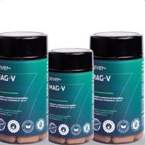 kit 3uni coenzima Q10 100mg vitaminas E, B1 B2 Mag-v 120 Cap