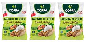 Kit 3uni Farinha de Coco 100gr - Copra