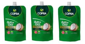 Kit 3uni Óleo de Coco Extravirgem 100ml pouch - Copra