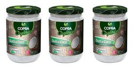 Kit 3uni Óleo de Coco Orgânico Extravirgem 500ml - Copra