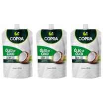 Kit 3uni Óleo de Coco (sem sabor) 100ml Pouch - Copra